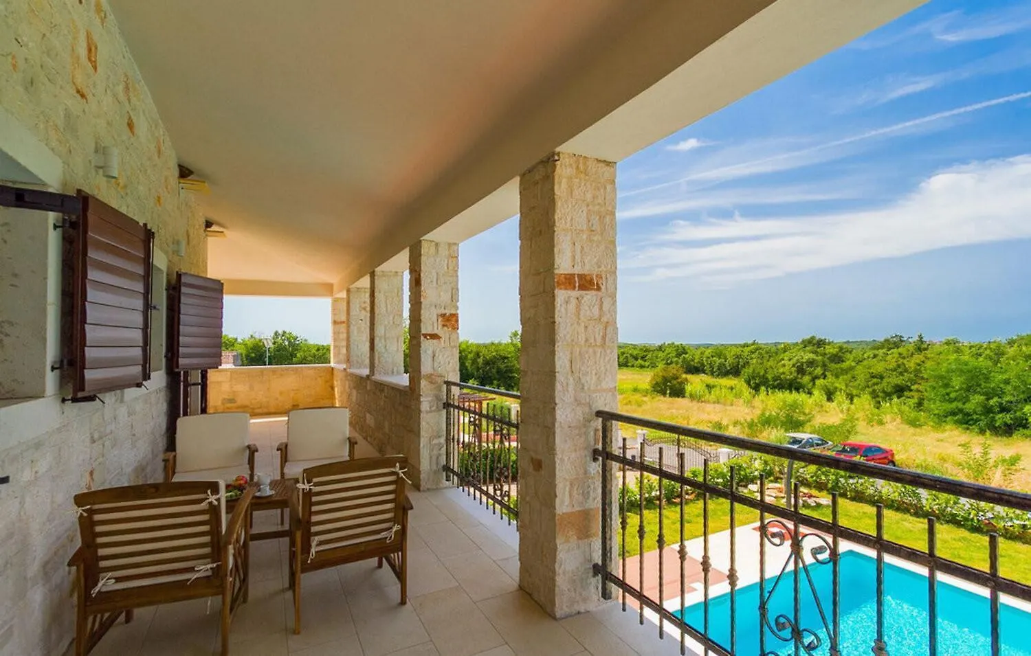 Villa Dubravka In Central Istria For 11 People - Pet Friendly With 70 M2 Private Pool Vosteni