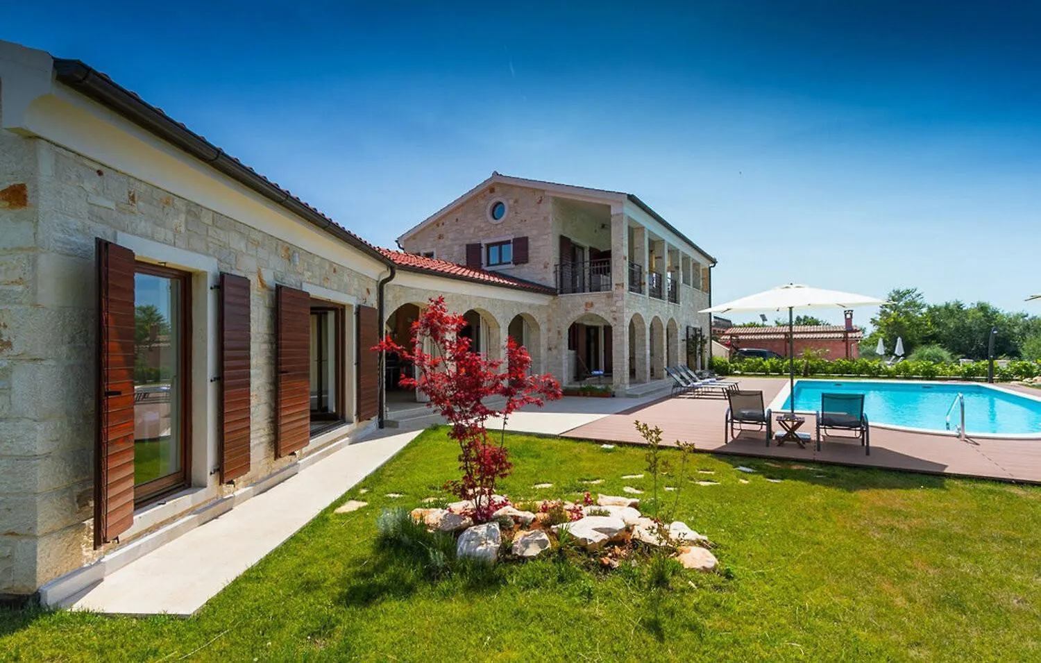 Villa Dubravka In Central Istria For 11 People - Pet Friendly With 70 M2 Private Pool Vosteni Croatia